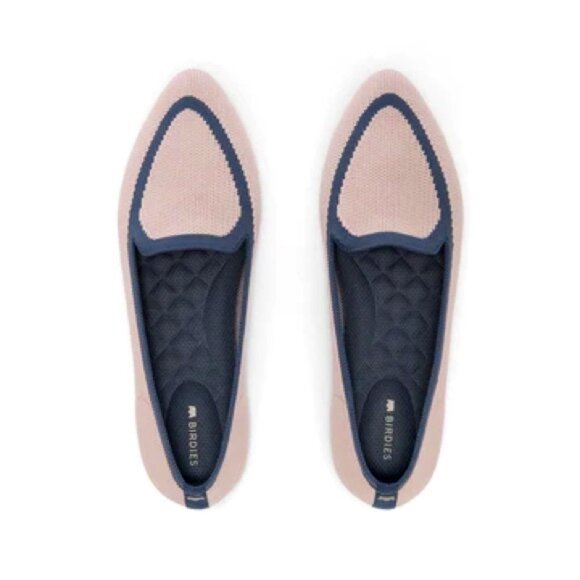 Birdies Blackbird Loafers/Flats in Antique Pink, size 7 - Picture 1 of 10